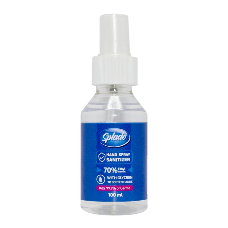3672879654.jpg Hand Sanitizer Spray with Glycerin - 100 ml. - Image 1